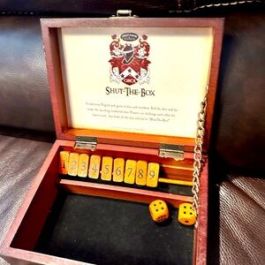 Shut the box game